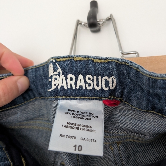 Parasuco Boy's Blue Denim Jeans - Picture 3 of 6